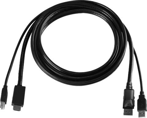 RCK-6DP – 6′ 4K DisplayPort USB KVM Cable